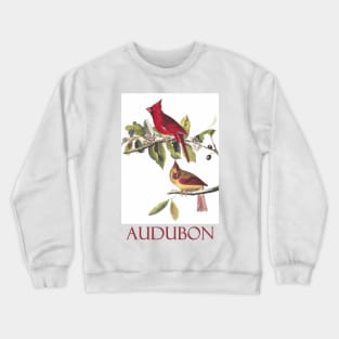 Cardinal Grosbeak by John James Audubon Crewneck Sweatshirt